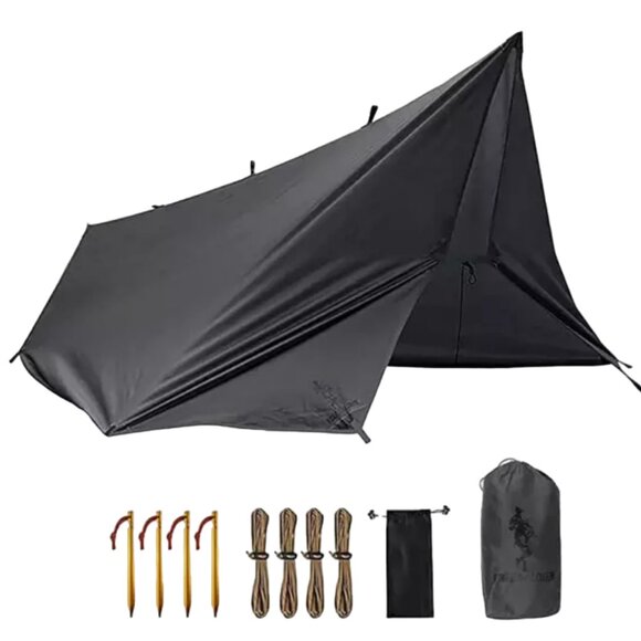 FREE SOLDIER Waterproof Portable Tarp Multifunctional Outdoor Camping Traveling - Picture 1 of 9